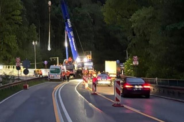 Bahn korrigiert eigene Mitteilung ber die Baustelle am Hirschsprung in Breitnau