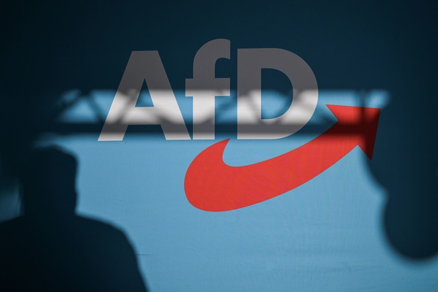 Die AfD kommt in einer neuen Umfrage auf den zweiten Platz. (Symbolbild) | Foto: Hannes P Albert/dpa Die AfD kommt in einer neuen Umfrage auf den zweiten Platz. (Symbolbild) | Foto: Hannes P Albert/dpa