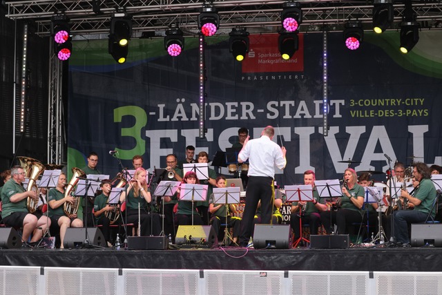 Die Stadtmusik spielt in diesem Jahr n...len Eröffnungsparade des ESC in Basel. | Foto: Oliver Welti Die Stadtmusik spielt in diesem Jahr n...len Eröffnungsparade des ESC in Basel. | Foto: Oliver Welti