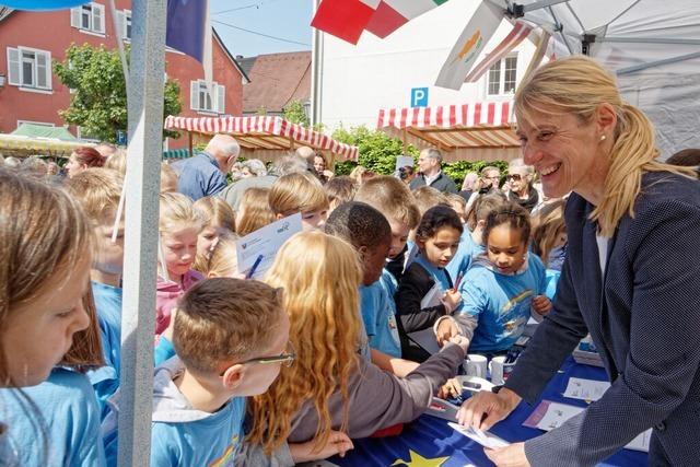Ein buntes und frhliches Europafest in Kenzingen