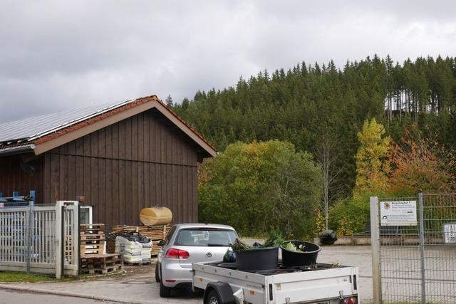 Bauhof-Sanierung in Lenzkirch: Bald haben es Lenzkirchs Rumfahrzeuge auch im Winter warm