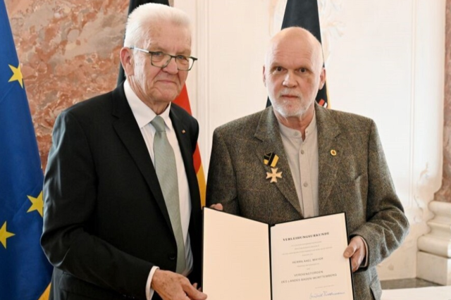 Landesverdienstorden fr Endinger Umweltschtzer Axel Mayer