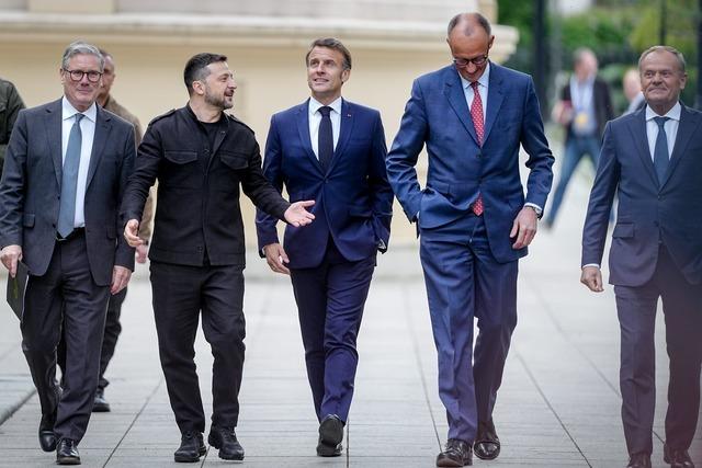 Europer und Ukraine stellen Putin Waffenruhe-Ultimatum