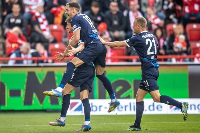 3:0 bei Union: Heidenheim hat Relegationsplatz sicher