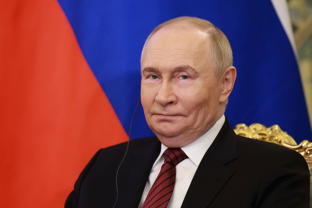 Putin &auml;u&szlig;erte sich ausweich...iner Waffenruhe aus Kiew. (Archivbild)  | Foto: Anton Vaganov/Pool Reuters/AP/dpa