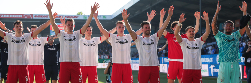 Abgehoben wird beim SC Freiburg nach dem Sieg in Kiel nur im Flieger