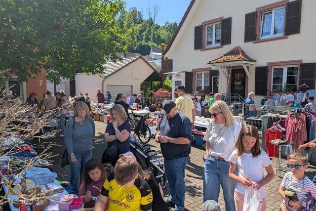 Dorfflohmarkt Brombach bietet Gelegenheit zum Kennenlernen