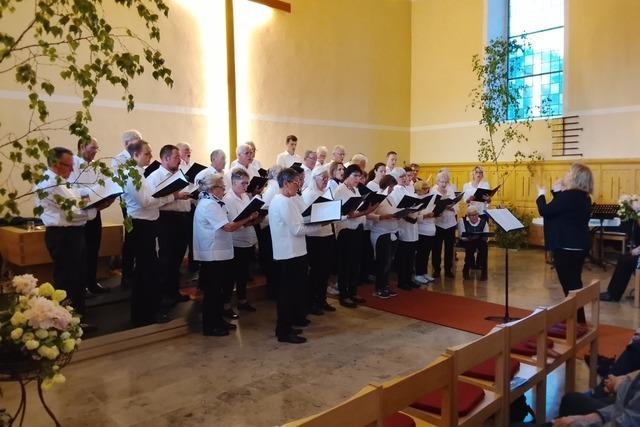 Mit russischem Gastchor: Premierenkonzert der Chorgemeinschaft Kleines Wiesental hat eine besondere Note