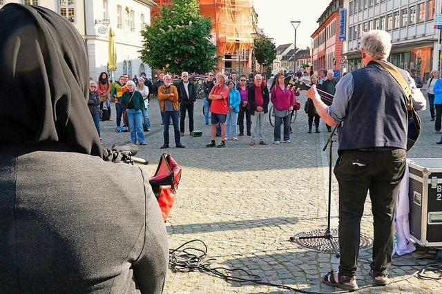 Das Emmendinger Friedensforum will nicht nachlassen fr seine Ziele