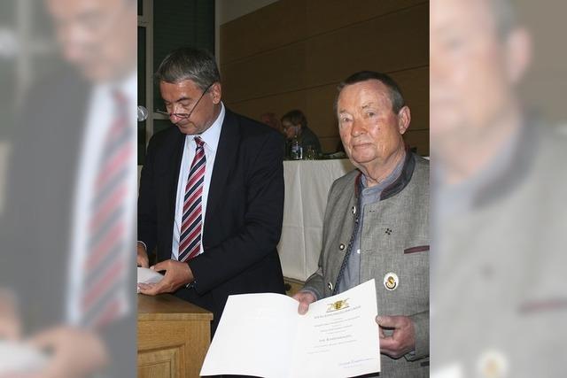 Landesehrennadel bei Kreisschtzentag