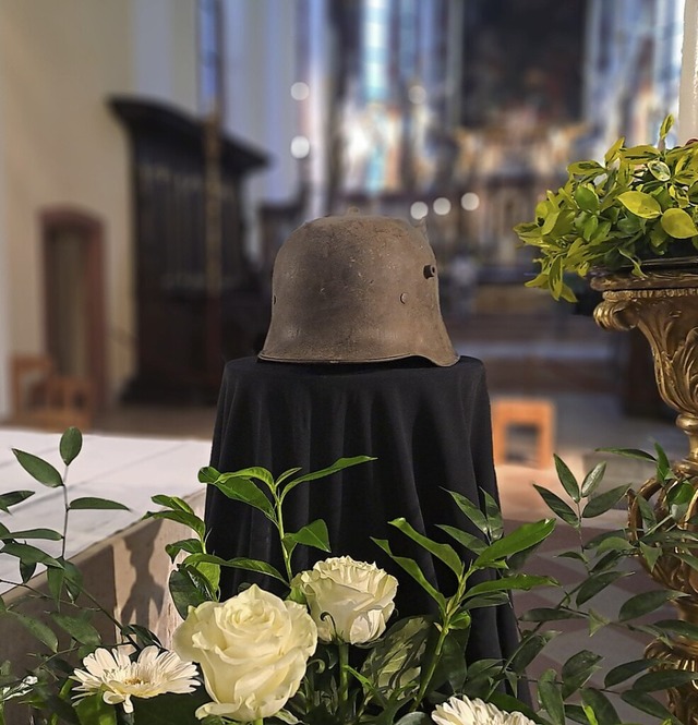 Eindrckliches Kriegserinnerungsobjekt  | Foto: Barbara Puppe