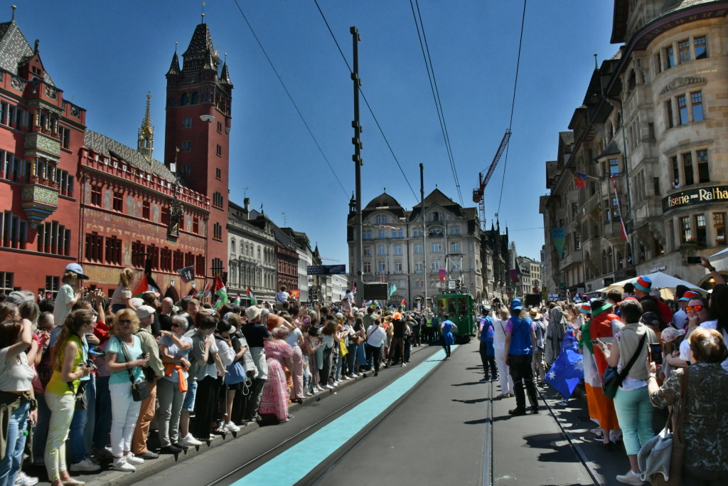 Zahlreiche internationale Besucherinnen und Besucher freuten sich an der Vielfalt des ESC.