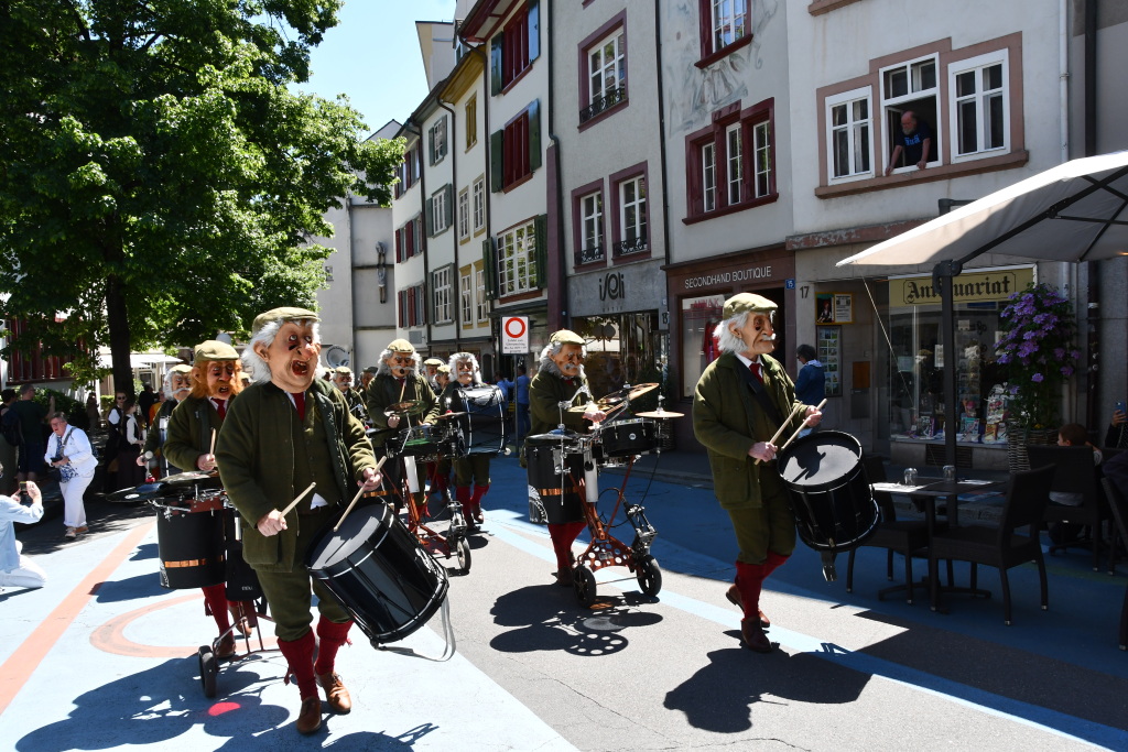 Es ist noch gar nicht so lange her, da musizierten sie bei der Basler Fasnacht