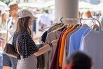 Das war der Frollein Flohmarkt auf dem BZ-Campus in Freiburg