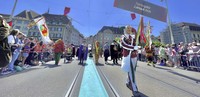Die ESC-Parade in Basel bot auch eine Plattform für markgräfler Brauchtum Die ESC-Parade in Basel bot auch eine Plattform für markgräfler Brauchtum