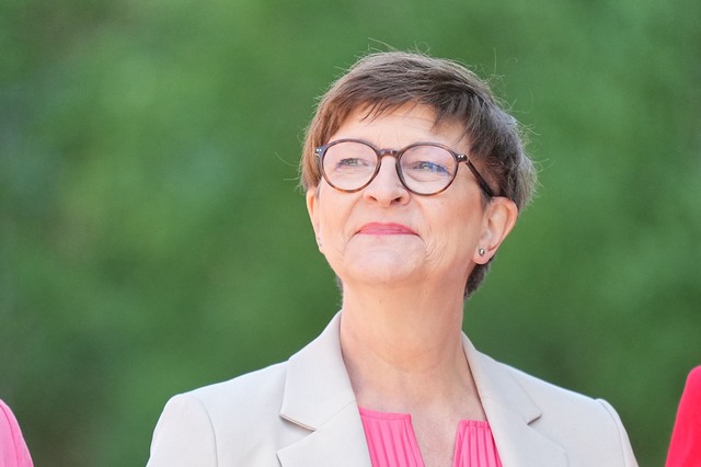 Kandidiert nicht wieder f&uuml;r den SPD-Vorsitz: Saskia Esken  | Foto: Michael Kappeler/dpa