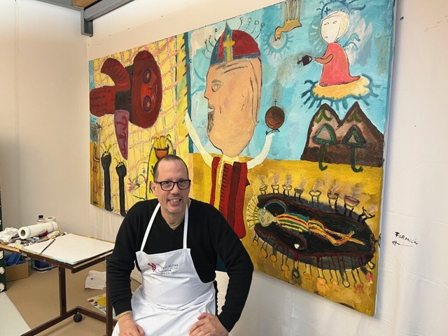 Giuseppe Masini im Kesselhaus | Foto: Katrin Fehr Giuseppe Masini im Kesselhaus | Foto: Katrin Fehr