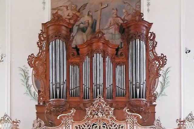 Die Orgel von Johann Andreas Silbermann von 1769 | Foto: Christoph Hoppe (Bild- und Filmstelle der Erzdiözese Freiburg) Die Orgel von Johann Andreas Silbermann von 1769 | Foto: Christoph Hoppe (Bild- und Filmstelle der Erzdiözese Freiburg)