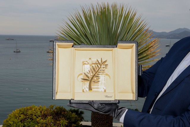 Hauptpreis des Festivals ist die Goldene Palme. (Archivbild)  | Foto: Vianney Le Caer/Invision/AP/dpa