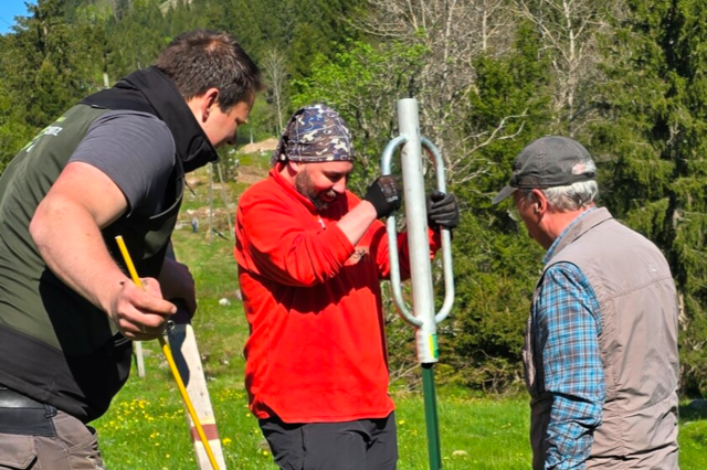 Zune gegen den Wolf im Hochschwarzwald - so geht's