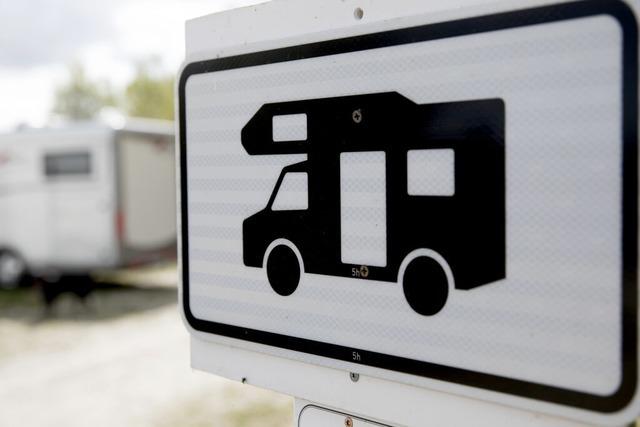 ESC-Fans finden fr Wohnmobile ausreichend Platz in Weil am Rhein