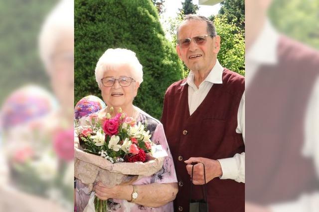 Diamantene Hochzeit in Ettenheim: Christa und Herbert feiern 60 Jahre Ehe