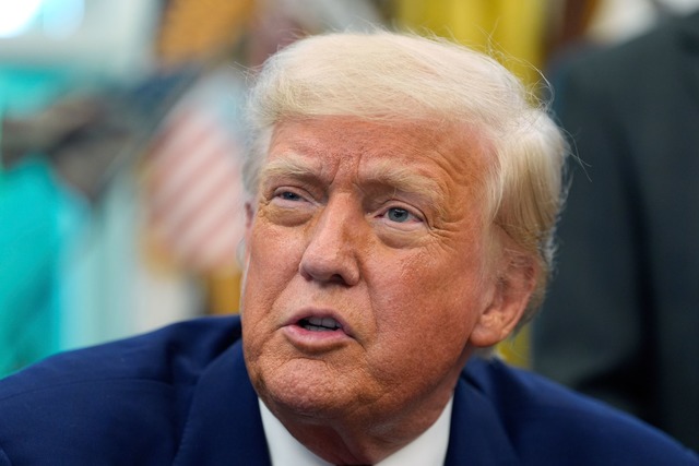 Die Beziehung zu China sei "sehr, sehr...auml;sident Donald Trump. (Archivbild) | Foto: Alex Brandon/AP/dpa Die Beziehung zu China sei "sehr, sehr...auml;sident Donald Trump. (Archivbild) | Foto: Alex Brandon/AP/dpa