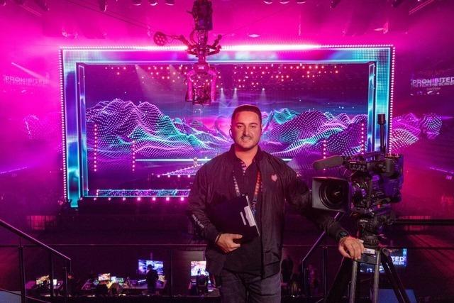 ESC in Basel: Der Lrracher Sandro Martorana ist TV-Produktionsleiter beim Eurovision Song Contest