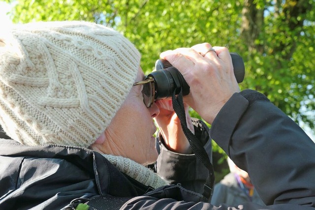 Was fliegt denn da in weiter Ferne? | Foto: Heidrun Simoneit Was fliegt denn da in weiter Ferne? | Foto: Heidrun Simoneit
