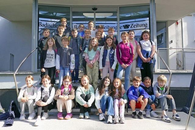 Zisch-Klassen bei der BZ: Frhjahrsprojekt 2025