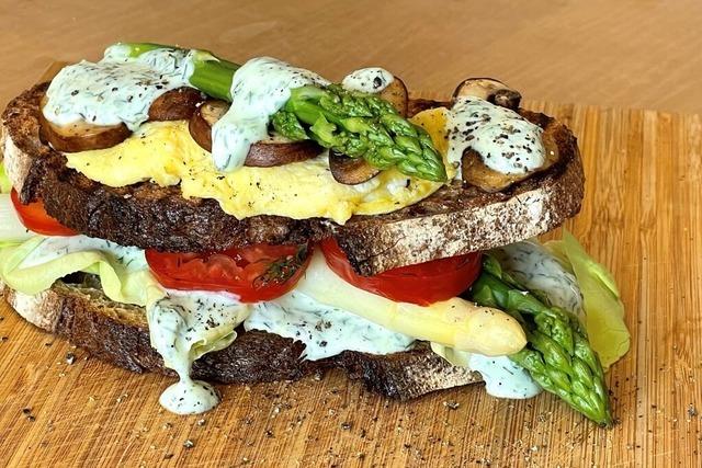 Resteverwertung mit Sandwich