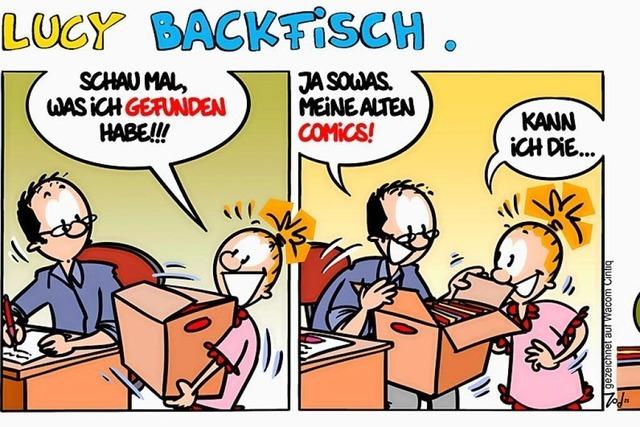 Lucy Backfisch:Ein Karton voller Comics