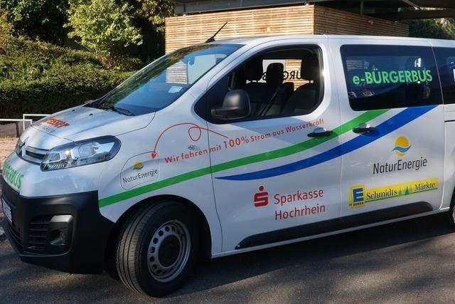 Ein Brgerbus schliet ab September PNV-Lcken zwischen Bad Sckingen und Rippolingen