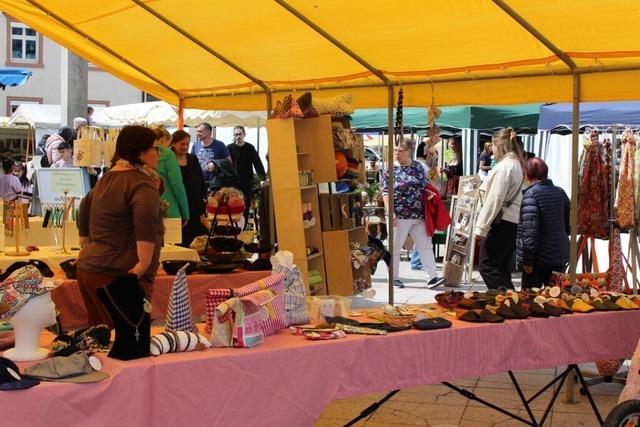 Der Frühlingsmarkt in Wehr möchte die regionale Vielfalt präsentieren