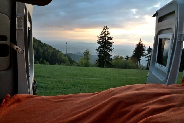 Camper zeigen wenig Verstndnis, dass sie nachts nicht mehr auf dem Kandel sein sollen