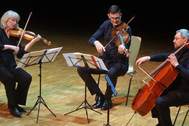 Das Rabus Streichtrio in Wehr: ein Kammermusik-Abend vom Feinsten.