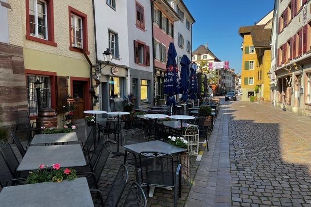 Wirt in Rheinfelden ist mit Flchenzuteilung durch die Stadt nicht einverstanden
