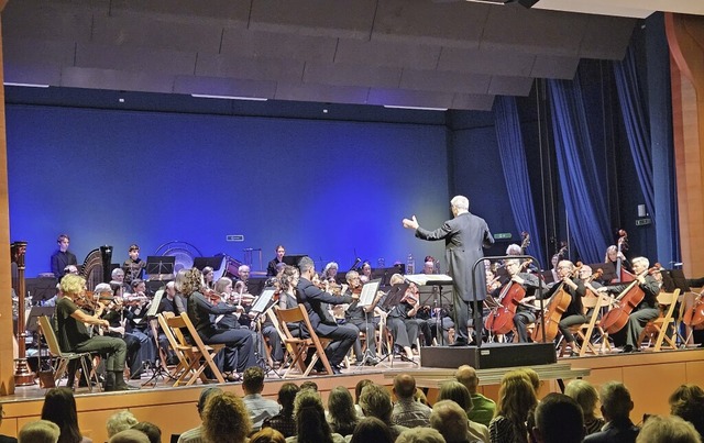 Mit dem Konzert des Sinfonieorchesters Trirhenum Basel endete das Mozartfest. | Foto: Kur udn Bäder GmbH Mit dem Konzert des Sinfonieorchesters Trirhenum Basel endete das Mozartfest. | Foto: Kur udn Bäder GmbH