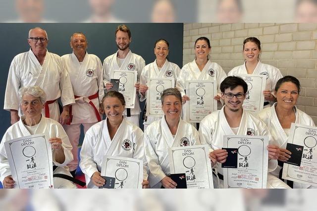 Karate-Prfungen in Breisach