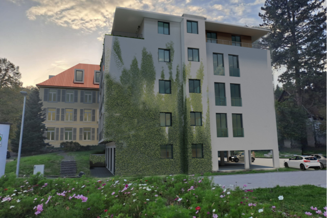 Das alte Krankenhaus in Wehr sollte abgerissen werden - nun entstehen darin Wohnungen