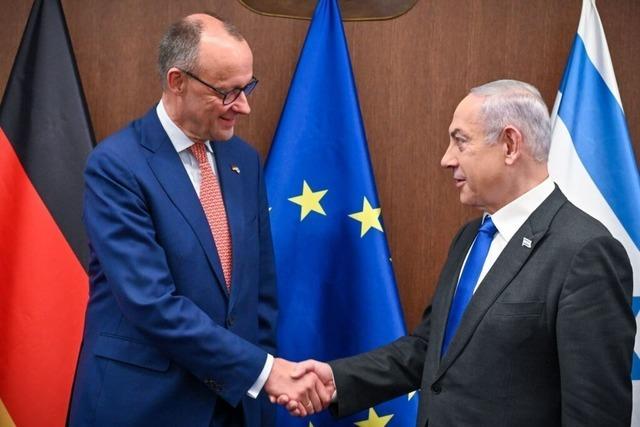 Newsblog: Merz sagt, Regierungschef Israels msse Deutschland besuchen knnen