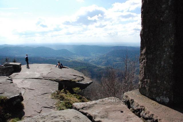 Eine Wanderung in den Vogesen zum Donon und seinem falschen Tempel ist ein Ereignis