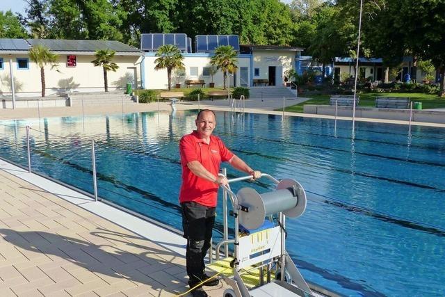 Badesaison in Breisach startet am Samstag um 10 Uhr