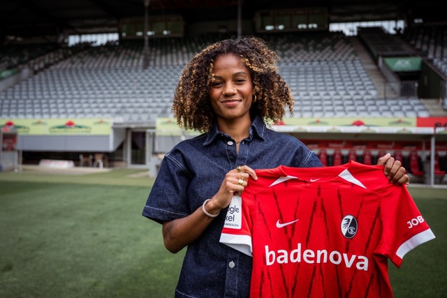 Aurélie Csillag stürmt künftig für die Frauen des SC Freiburg. | Foto: SC Freiburg Aurélie Csillag stürmt künftig für die Frauen des SC Freiburg. | Foto: SC Freiburg