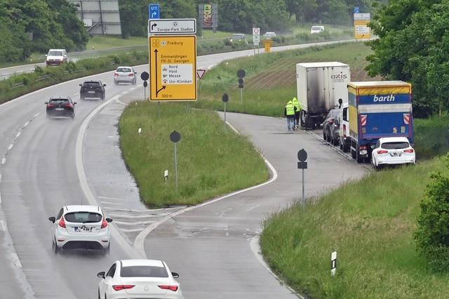 Tdlicher Unfall auf der B3 bei Freiburg: Fahrer war alkoholisiert
