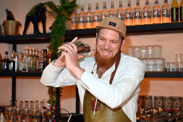Freiburger Barkeeper Jonathan Beba kreiert neue Drinks - auch mit der Nase