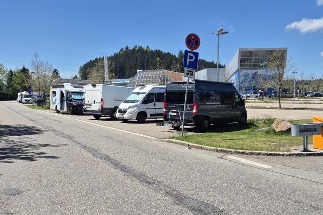 Titisee-Neustadt erhebt knftig beim Parkplatz beim Badeparadies Parkgebhren fr Wohnmobile