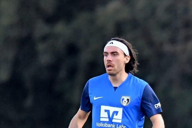 Das Haar fllt bei Nikolas Zeyer vom SC Lahr noch nicht so schn wie bei Calafiori