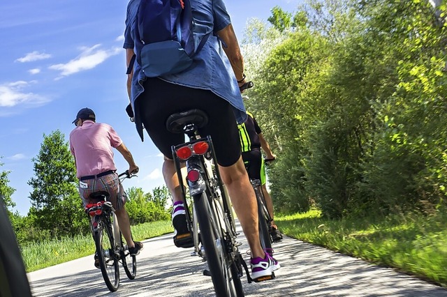 Mit dem Fahrrad sollen Menschen verschiedene Stationen anfahren knnen.  | Foto: Stockphoto-graf