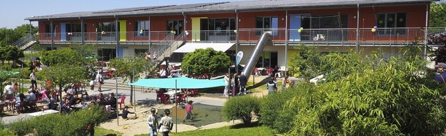 Mit einem bunten Fest feierte das Kind...ngen-Kirchen seinen runden Geburtstag. | Foto: Herbert Frey Mit einem bunten Fest feierte das Kind...ngen-Kirchen seinen runden Geburtstag. | Foto: Herbert Frey
